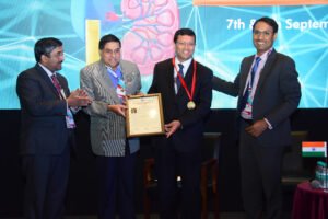 Dr. Jayesh Shah- First DFRI Gold Medal