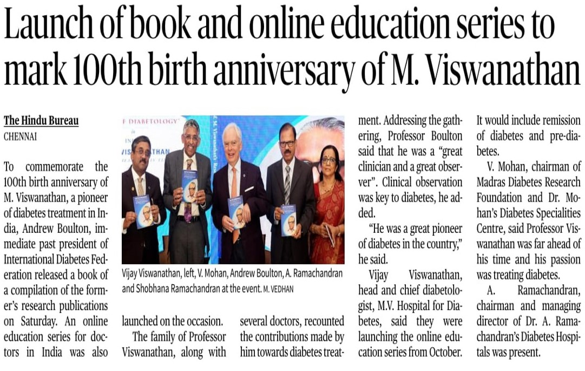 Launch Of Book And Online Education