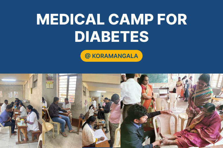 Medical Camp for Diabetes @ Koramangala